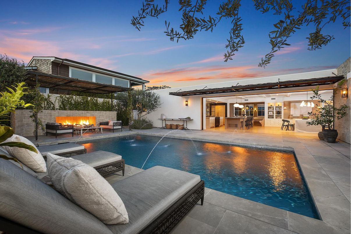 Exterior, Pool, Solar Panels