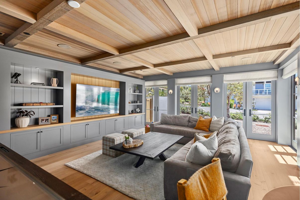 Interior, Living room, Wooden Beams, Wooden Ceilings, Wood Texture Flooring