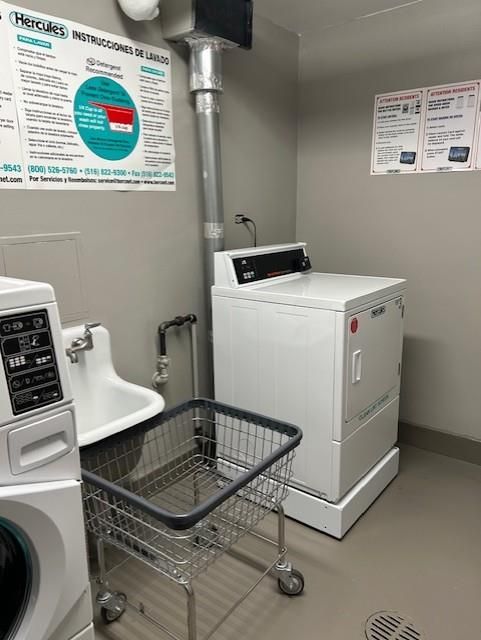 Interior, Washer