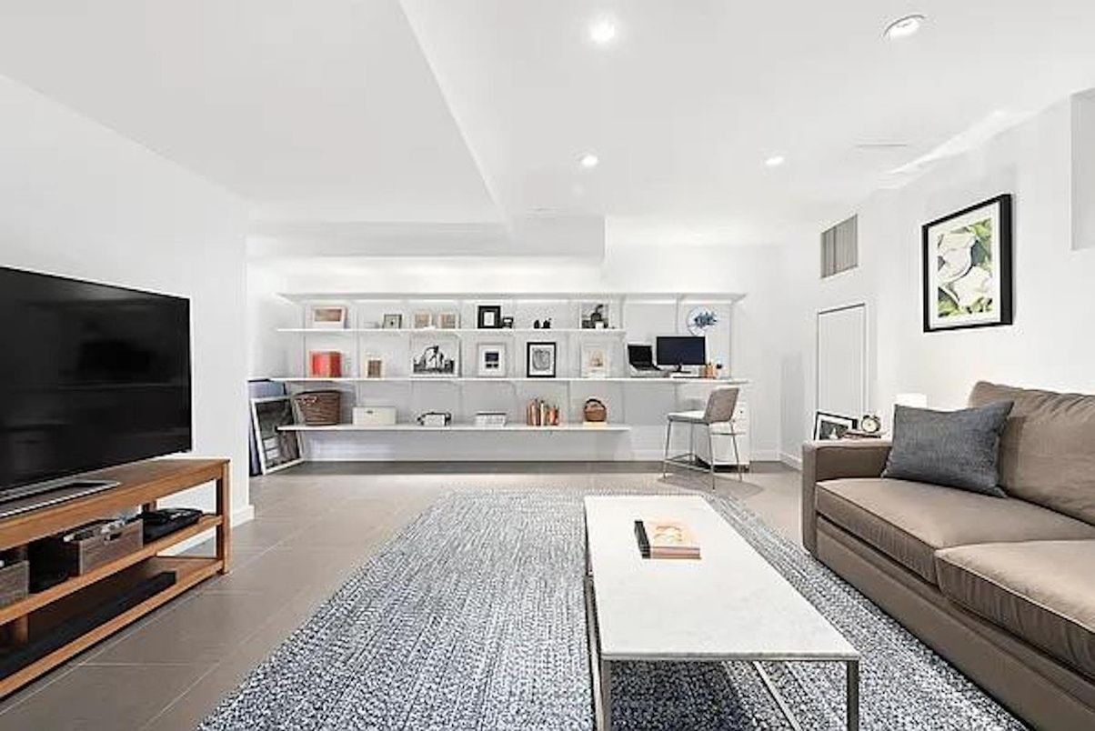 Home Office, Interior, Living room, Recessed Lighting