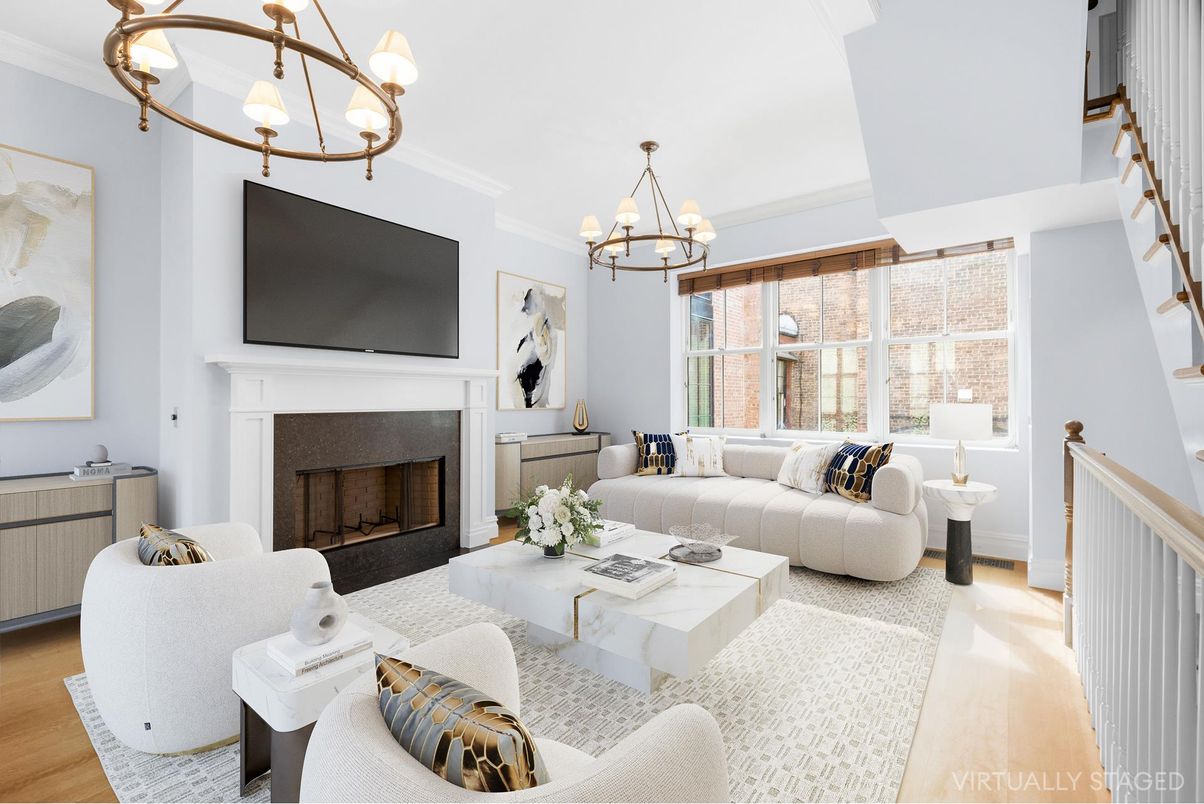Chandelier, Fireplace, Interior, Living room, Wood Texture Flooring