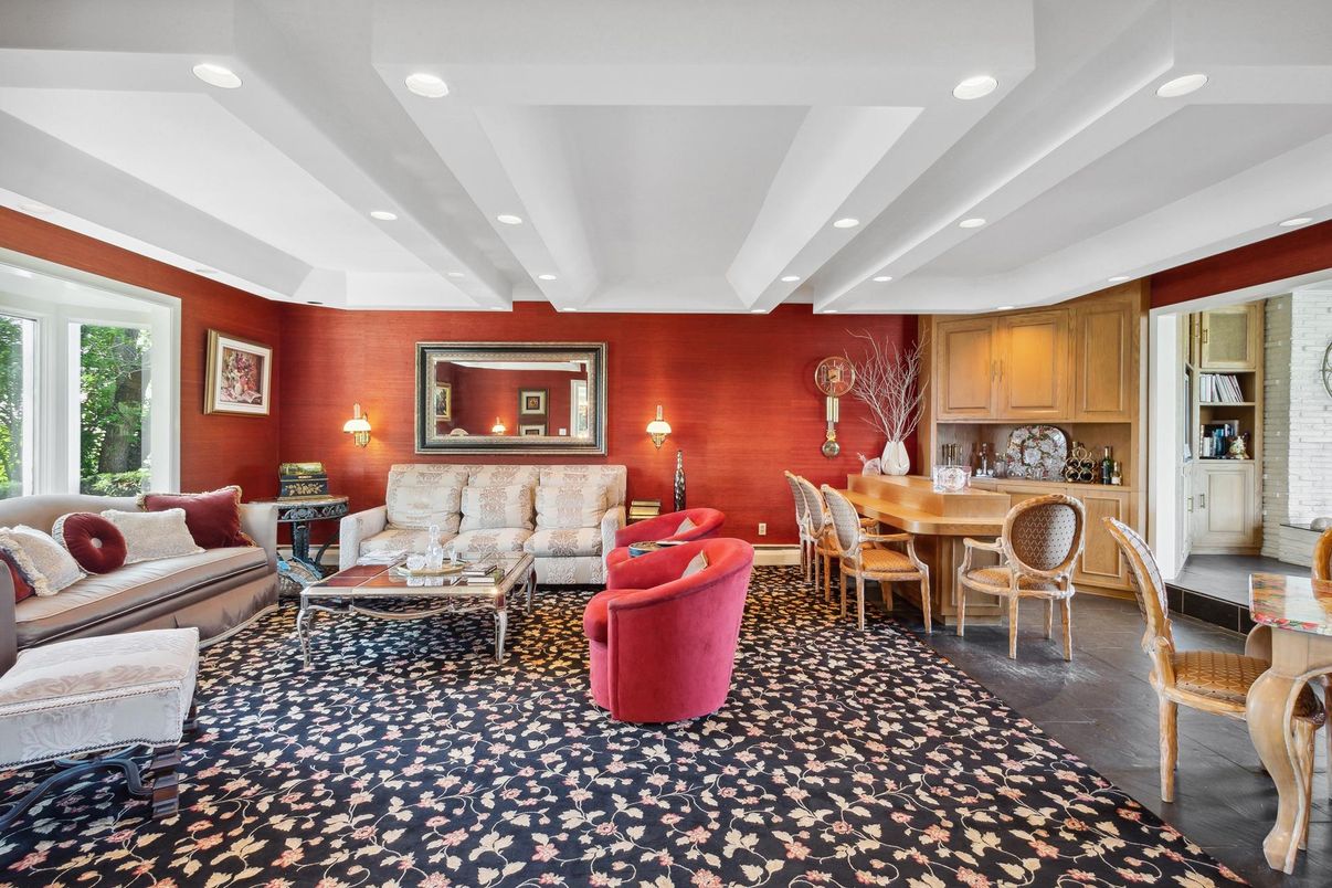 Dining room, Interior, Living room, Recessed Lighting
