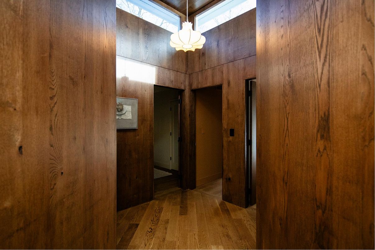 Interior, Wood Texture Flooring, Wooden Walls