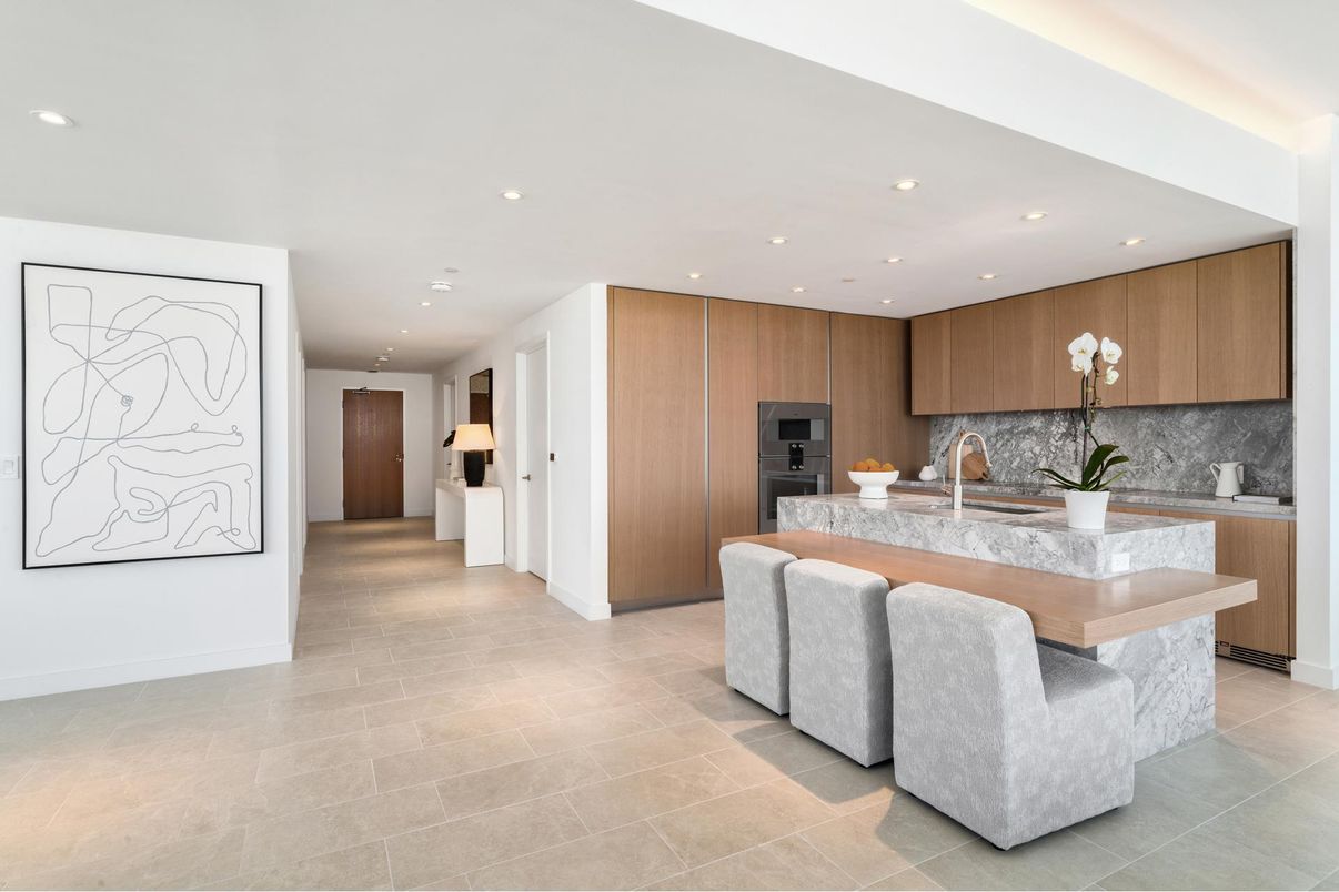 Interior, Kitchen, Recessed Lighting, Stainless Steel Appliances