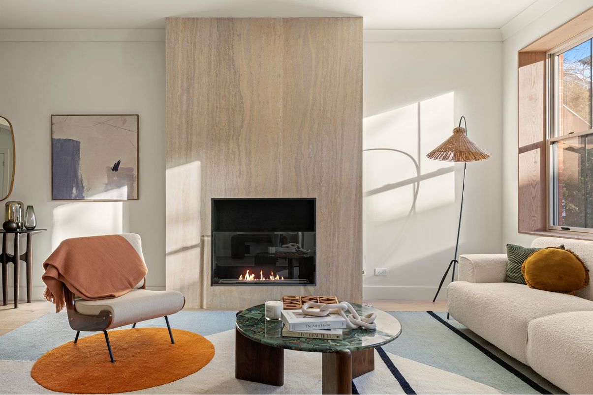 Fireplace, Interior, Living room