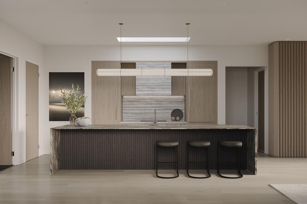 Interior, Pendant Lights, Wood Texture Flooring
