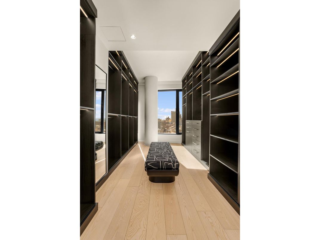 Interior, Recessed Lighting, Walk-in Closets, Wood Texture Flooring