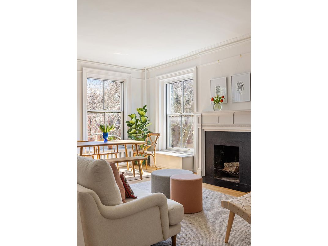 Dining room, Fireplace, Interior, Living room