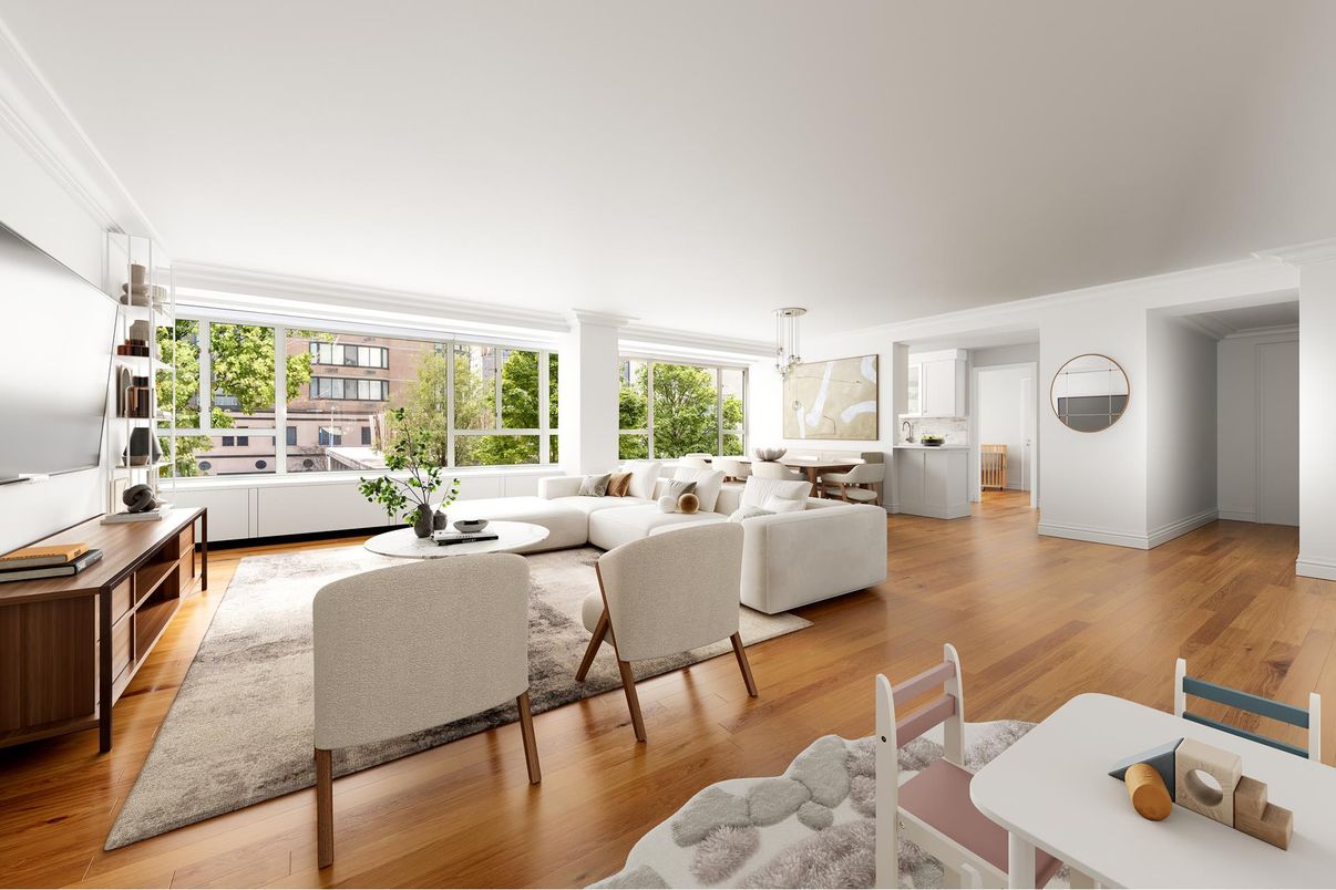 Dining room, Interior, Living room, Pendant Lights, Wood Texture Flooring