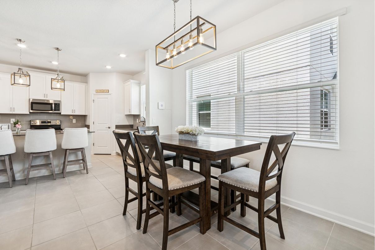 Dining room, Interior, Kitchen, Pendant Lights, Recessed Lighting