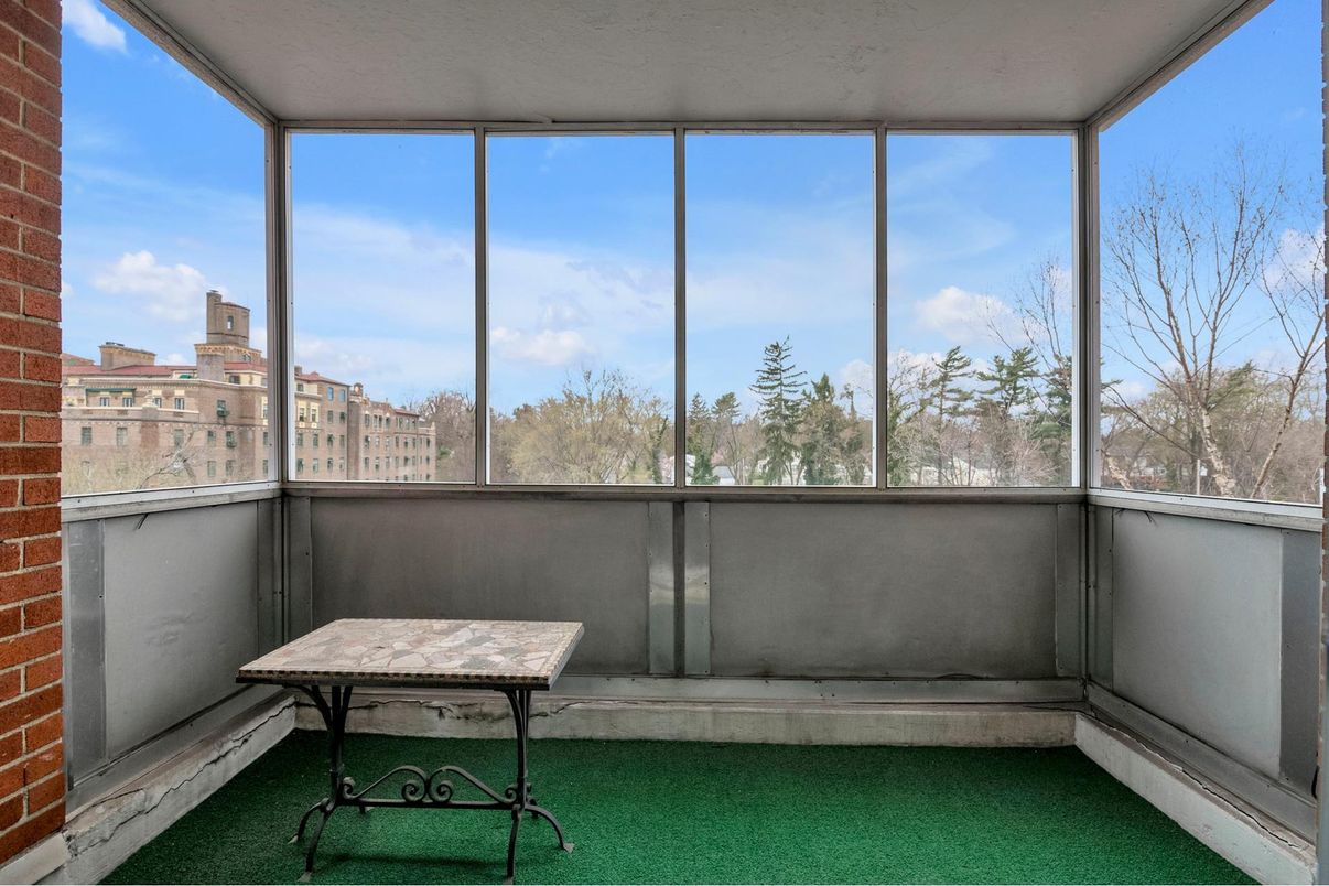 Interior, Stone Walls, Sun Room