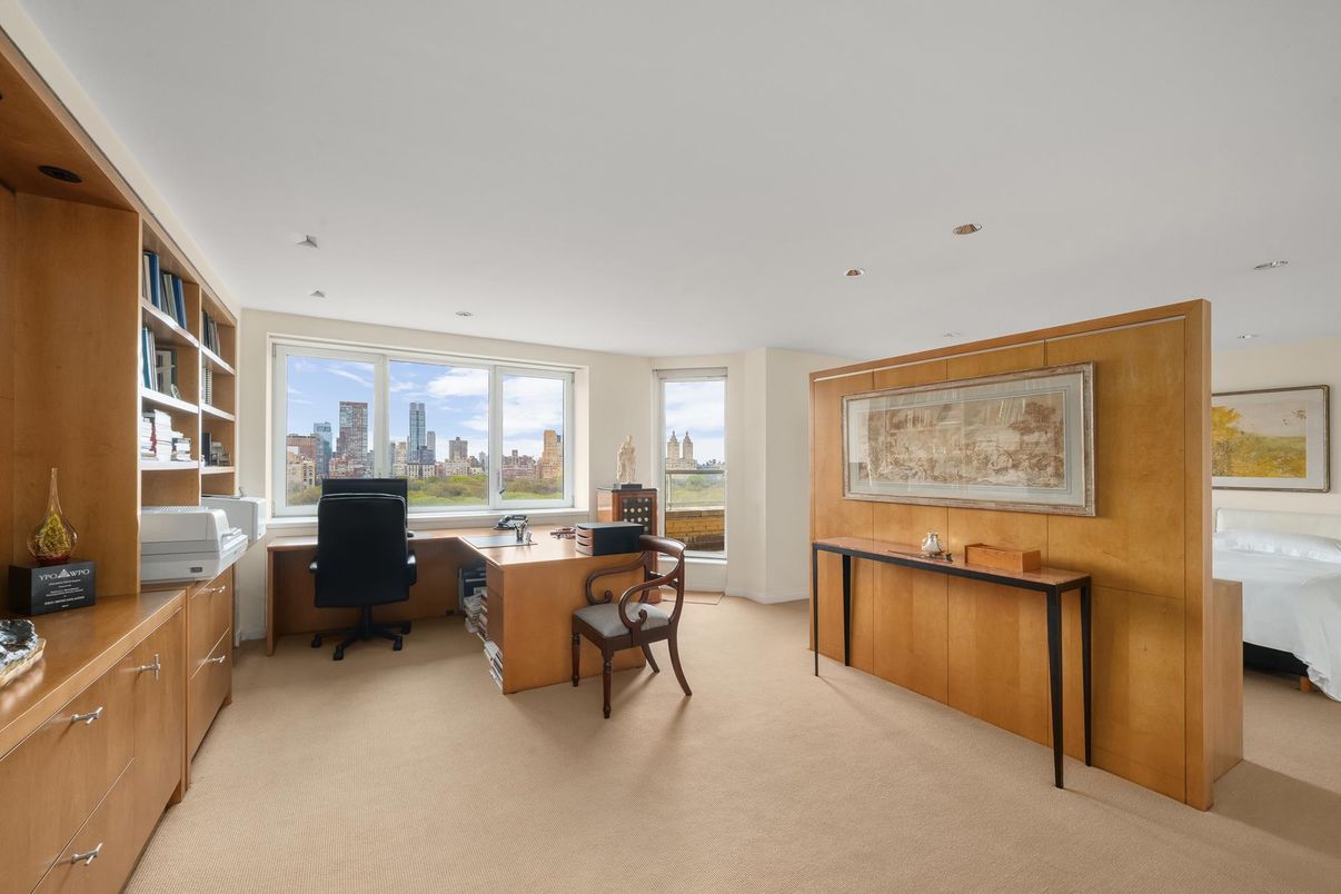 Home Office, Interior, Recessed Lighting