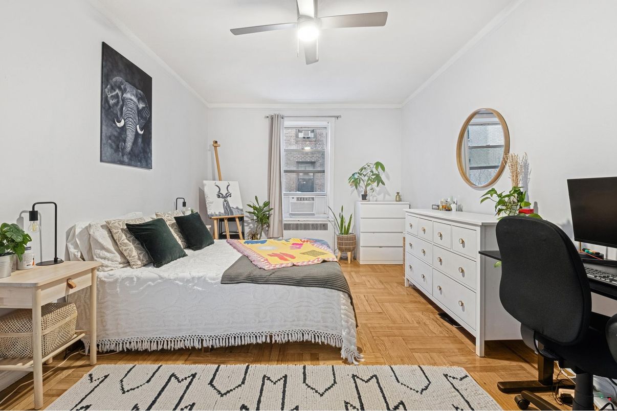 Bedroom, Home Office, Interior, Wood Texture Flooring