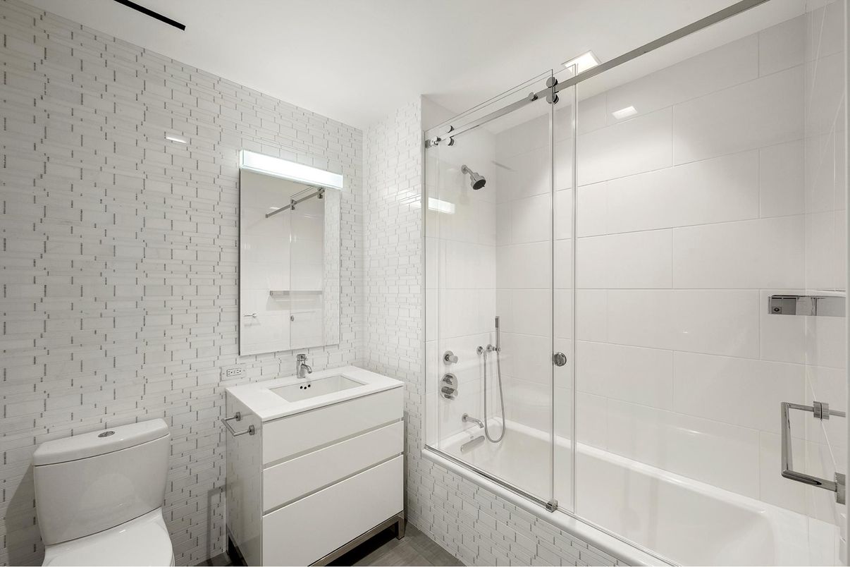 Bathroom, Glass Shower, Interior