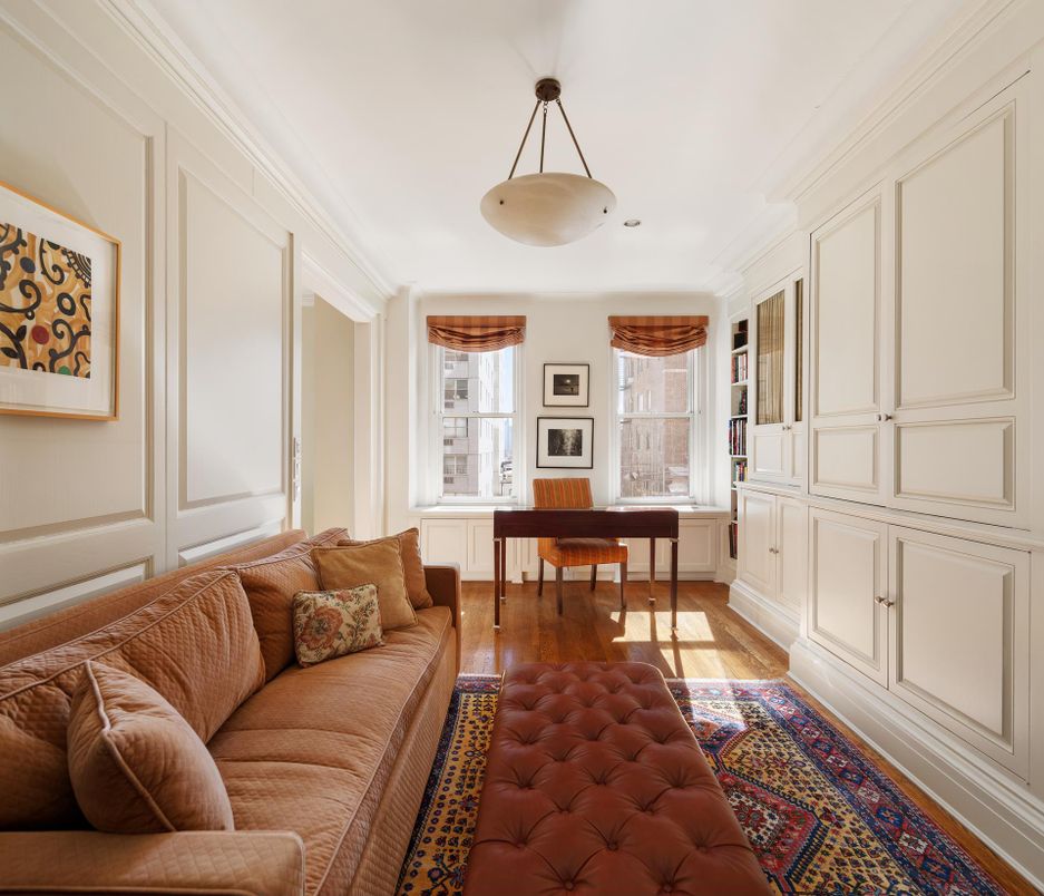 Home Office, Interior, Living room, Pendant Lights, Wood Texture Flooring