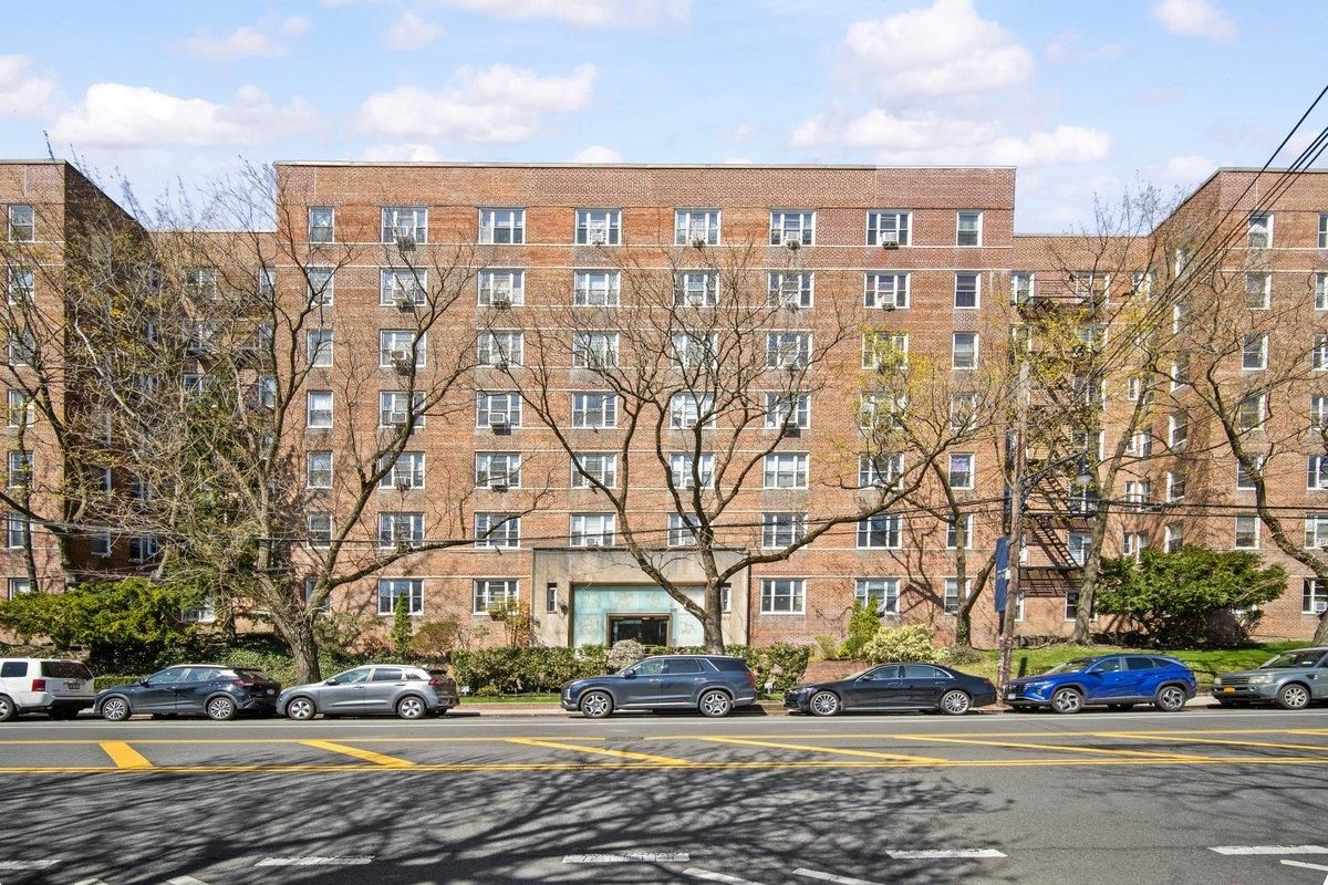Exterior, Facade, Brick Facade, Condo Building