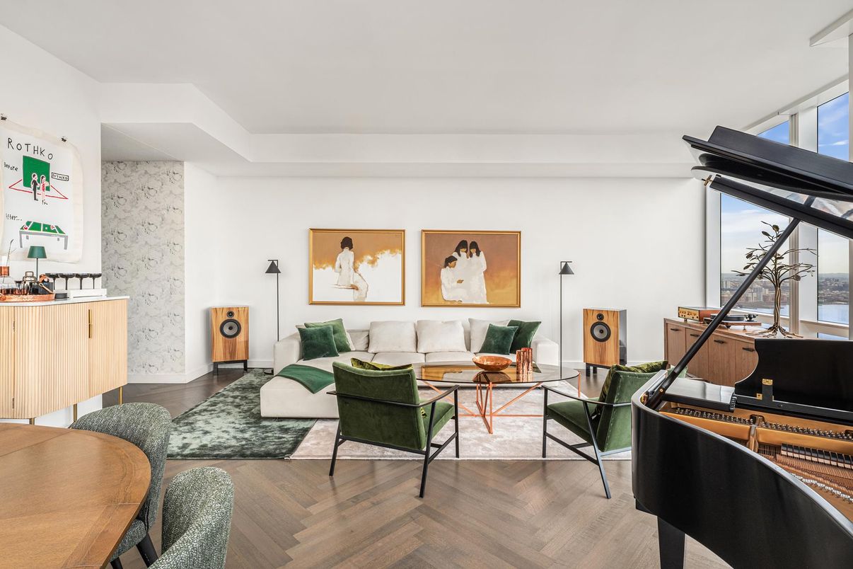 Interior, Living room, Piano, Wood Texture Flooring