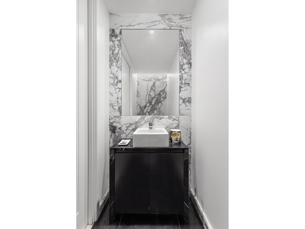 Bathroom, Interior, Marble Walls