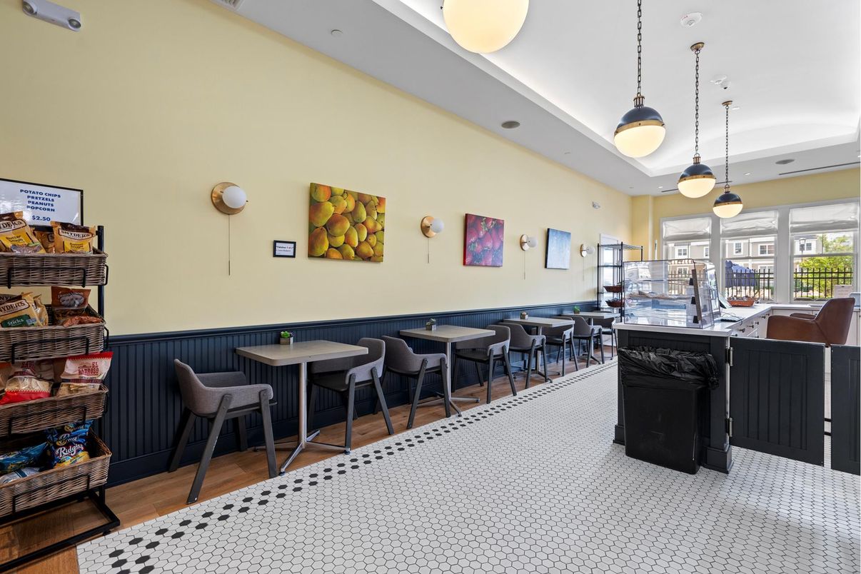 Dining room, Interior, Kitchen, Pendant Lights, Recessed Lighting, Wood Texture Flooring