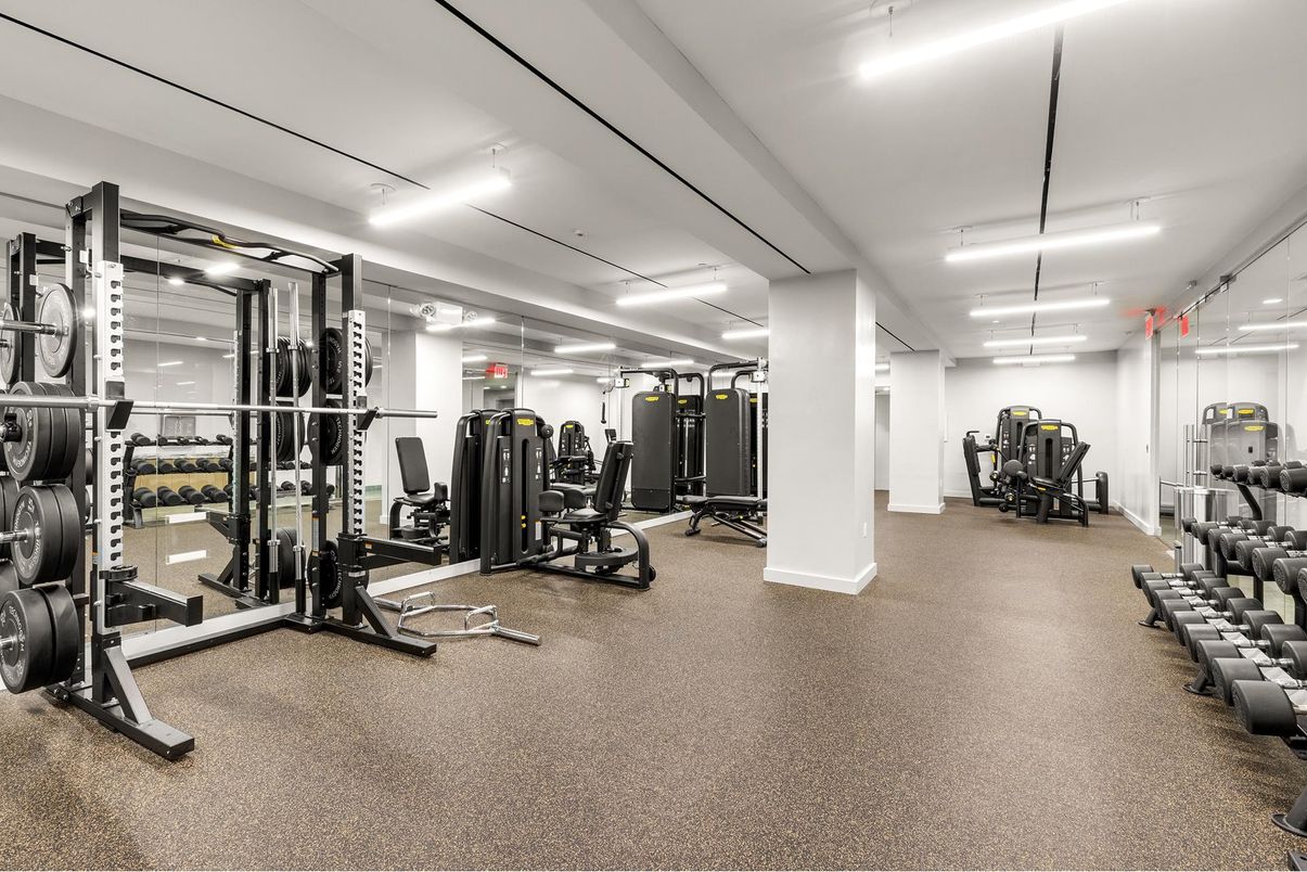 Fitness Equipment, Gym, Interior