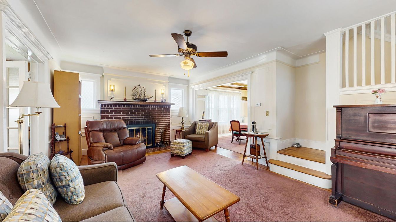 Fireplace, Interior, Living room