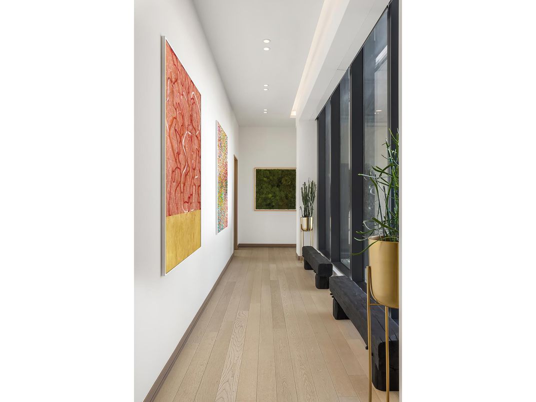 Interior, Recessed Lighting, Wood Texture Flooring