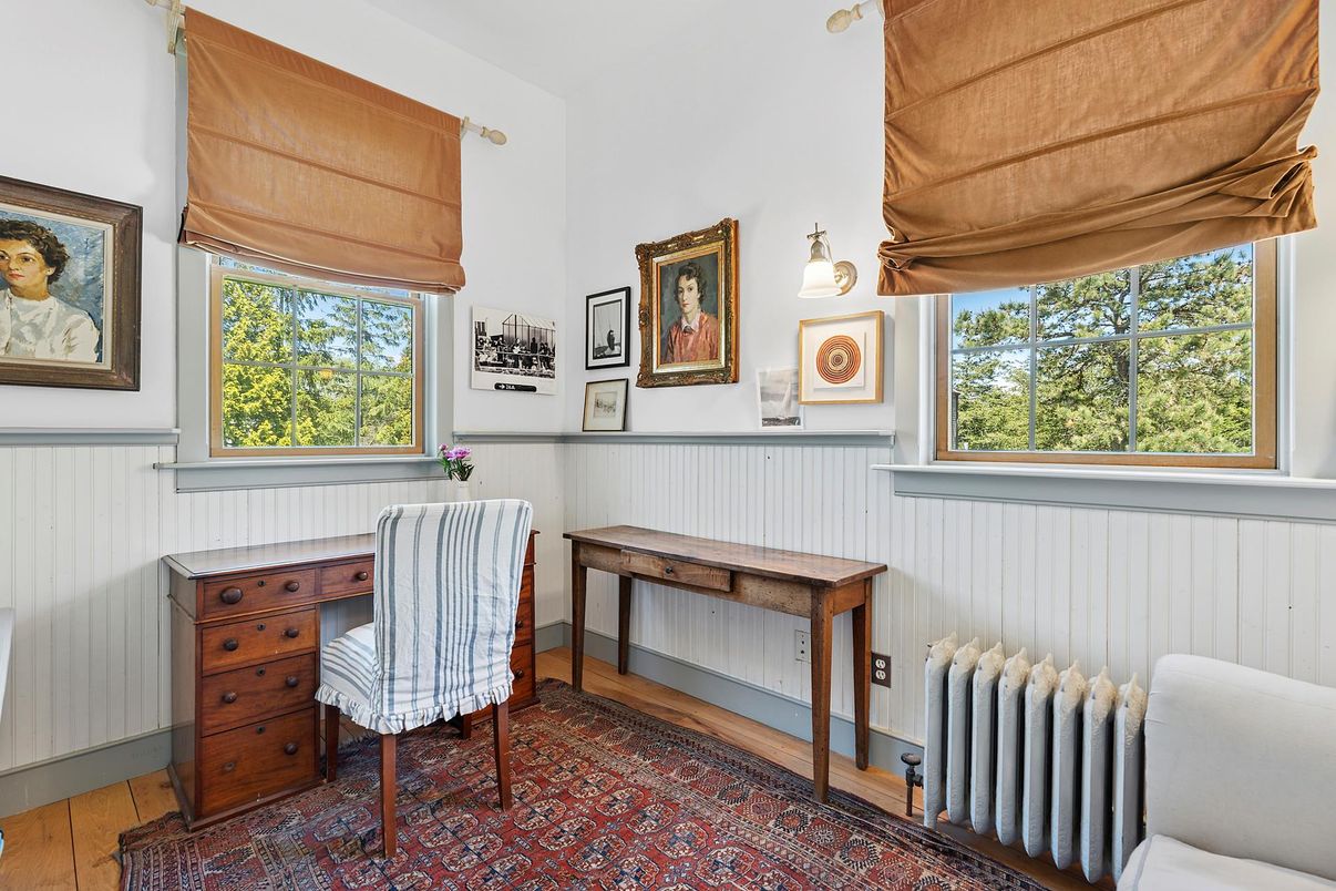 Home Office, Interior, Wood Texture Flooring