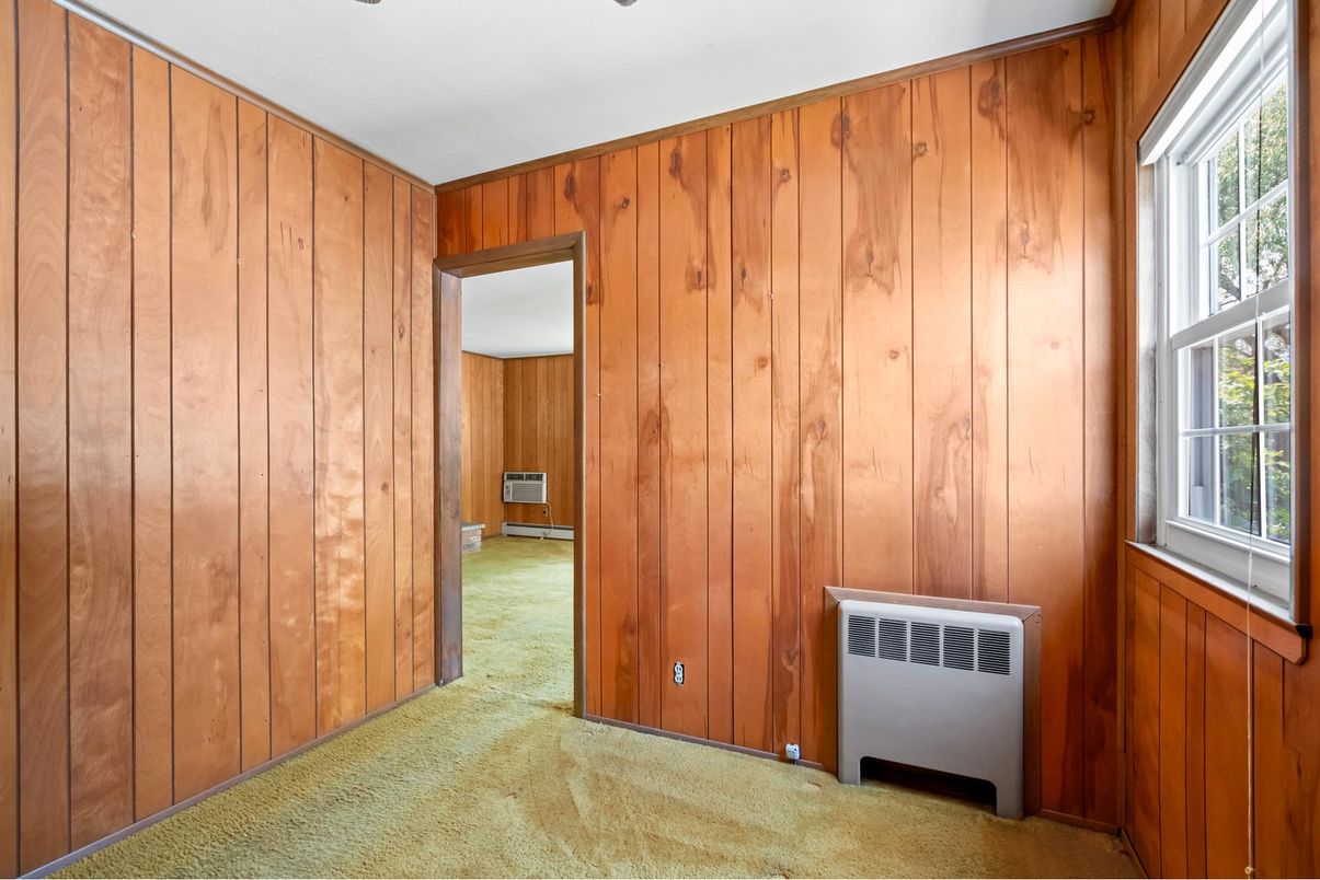 Empty room, Interior, Wooden Walls