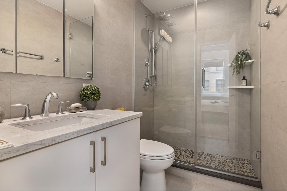 Bathroom, Glass Shower, Interior