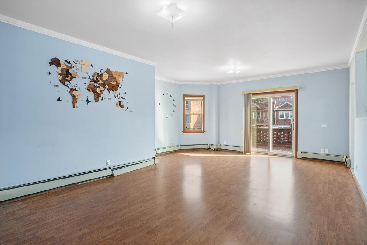 Empty room, Interior, Wood Texture Flooring