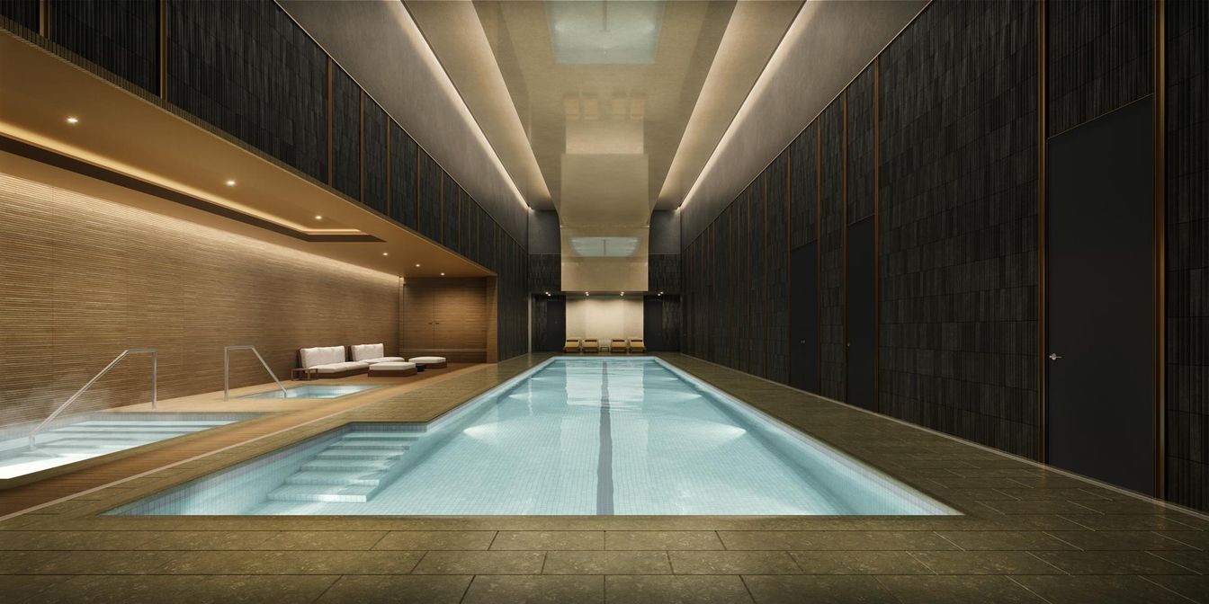 Interior, Pool, Recessed Lighting