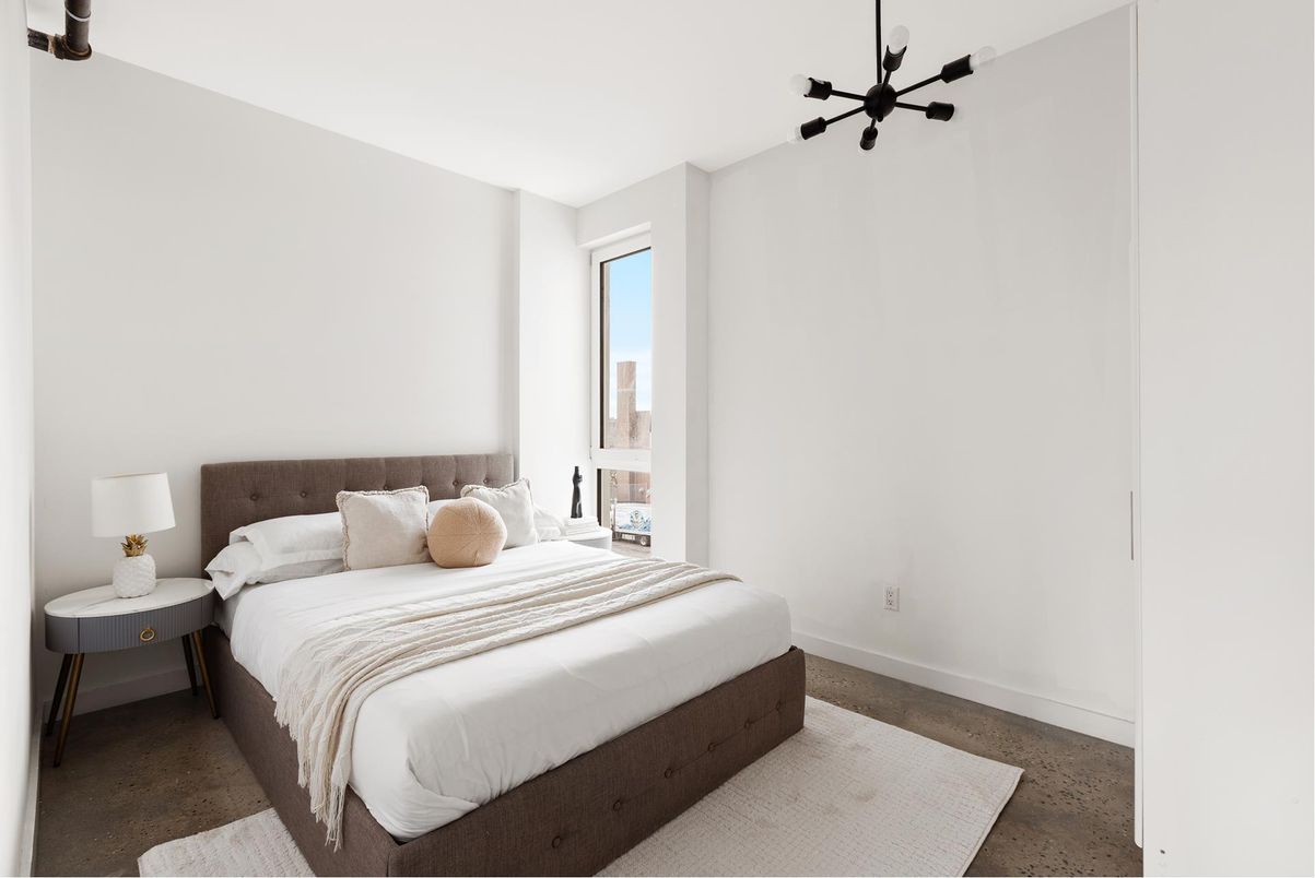 Bedroom, Interior, Pendant Lights
