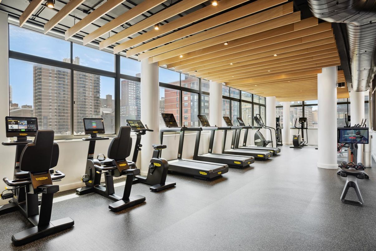 Fitness Equipment, Gym, Interior