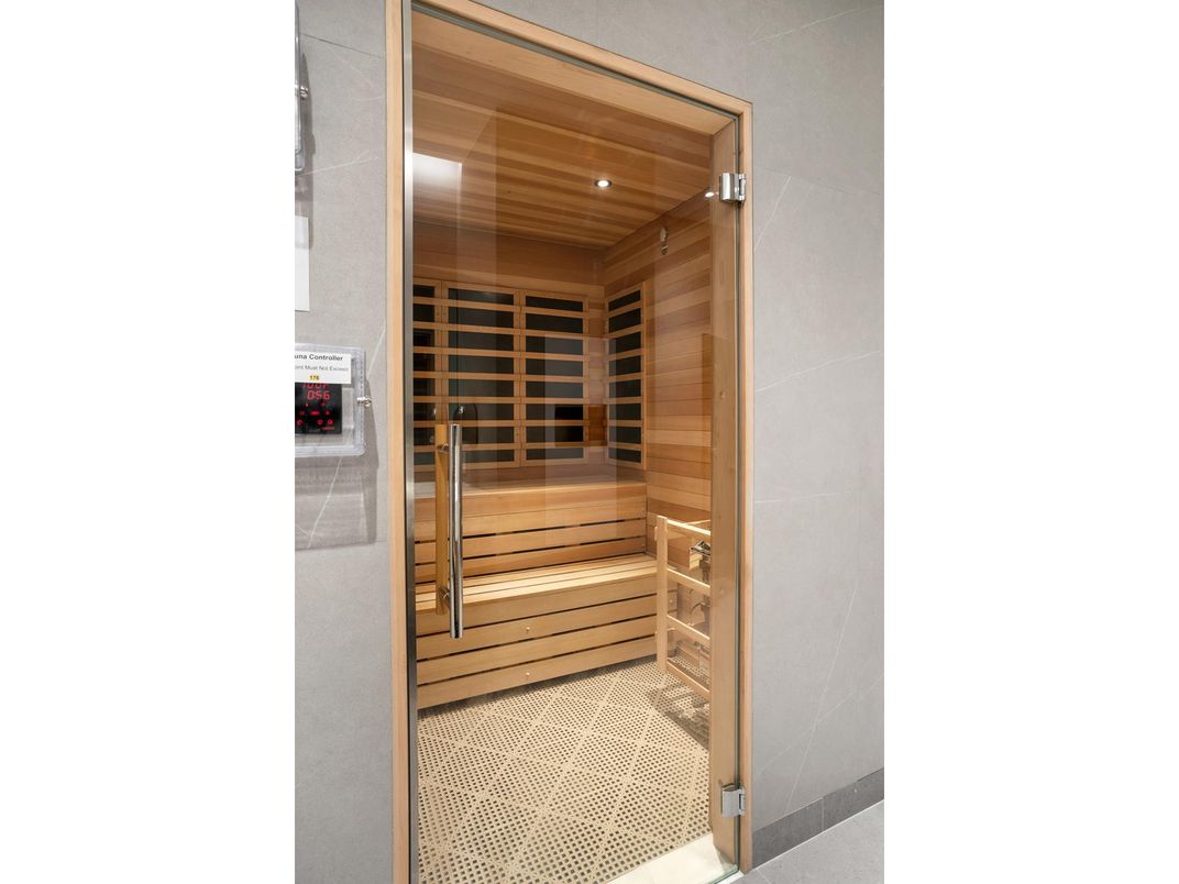 Interior, Recessed Lighting, Sauna Room