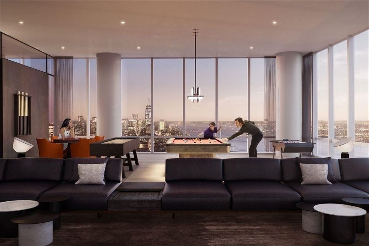 Game Room, Interior, Living room, Pendant Lights, Recessed Lighting