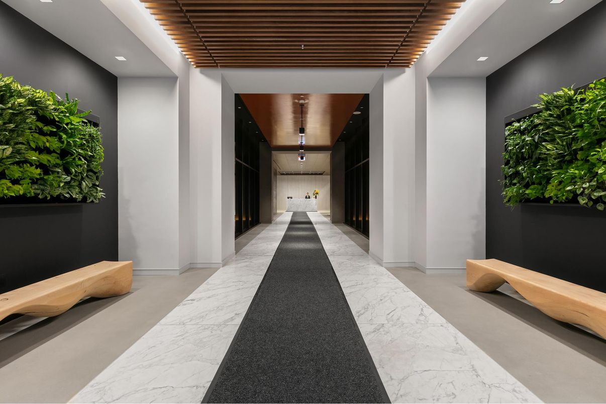 Interior, Marble, Recessed Lighting
