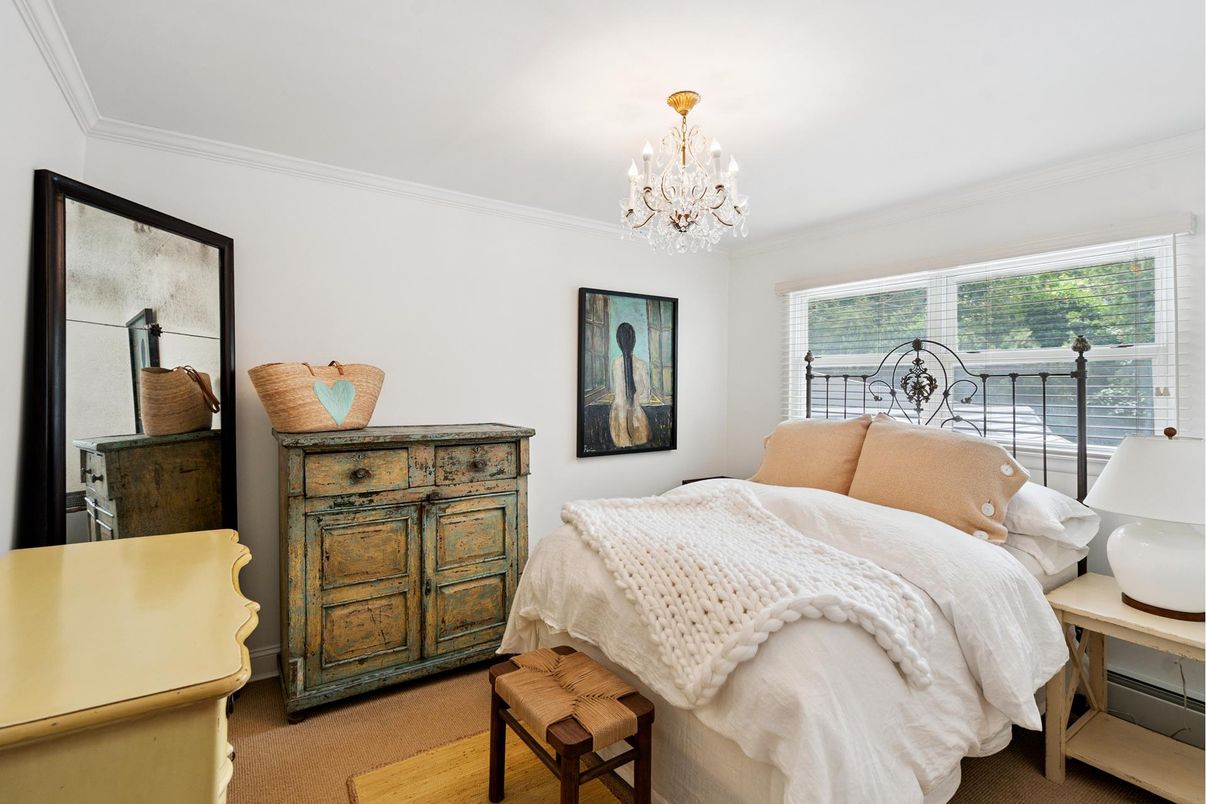 Bedroom, Chandelier, Interior