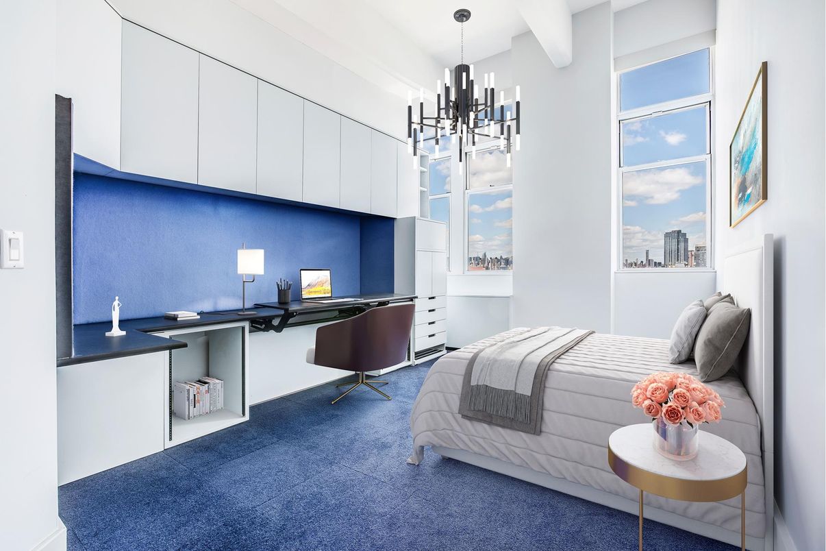Bedroom, Home Office, Interior, Pendant Lights
