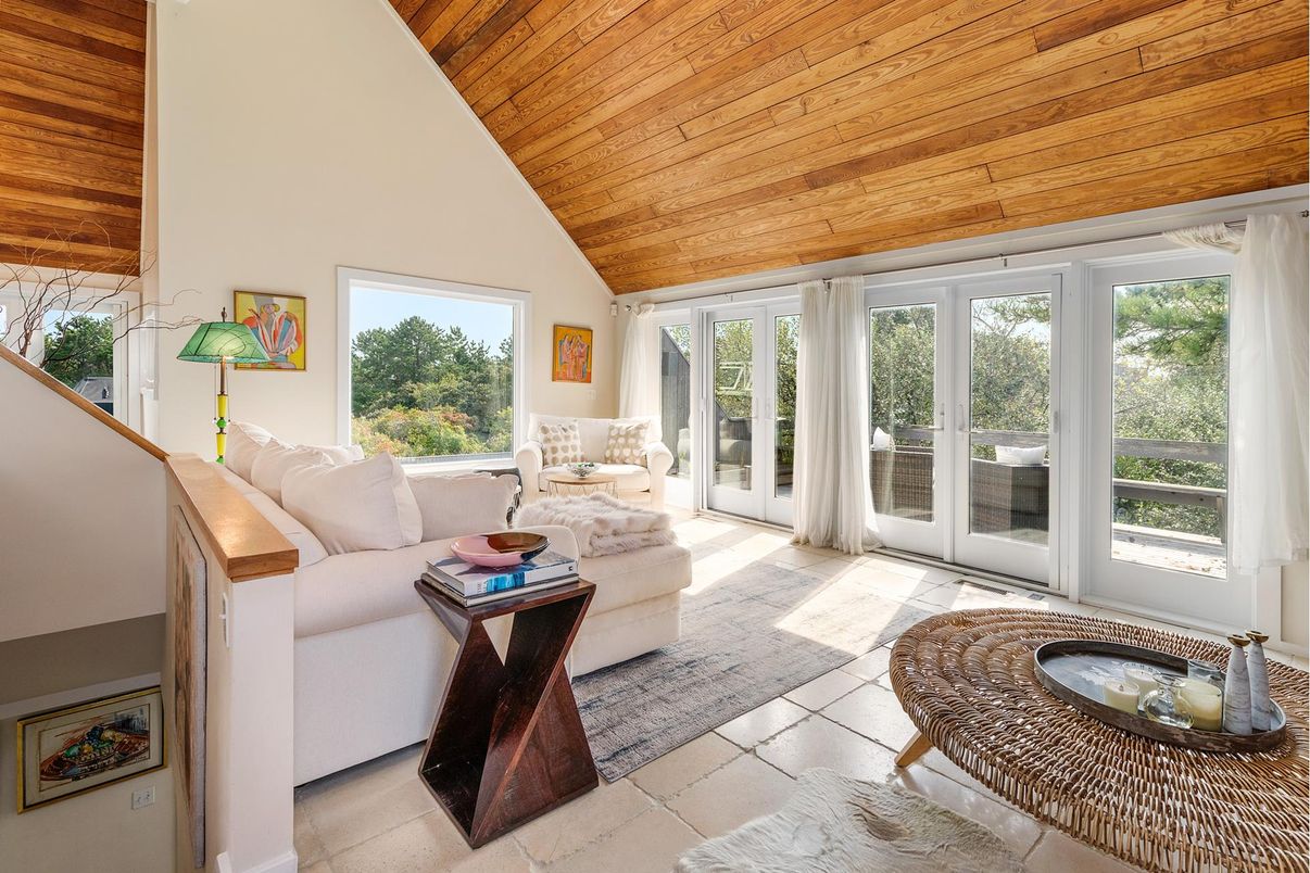 Interior, Living room, Wooden Ceilings