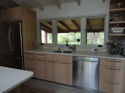 Interior, Kitchen, Stainless Steel Appliances, Wooden Beams, Wooden Ceilings