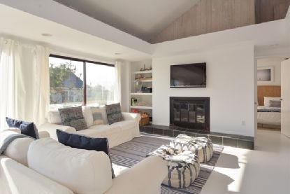 Fireplace, Interior, Living room, Wooden Walls