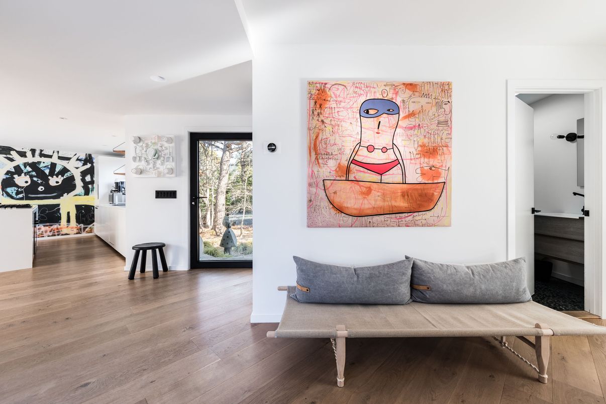 Interior, Recessed Lighting, Wood Texture Flooring