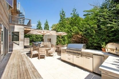 Exterior, Wood Texture Flooring