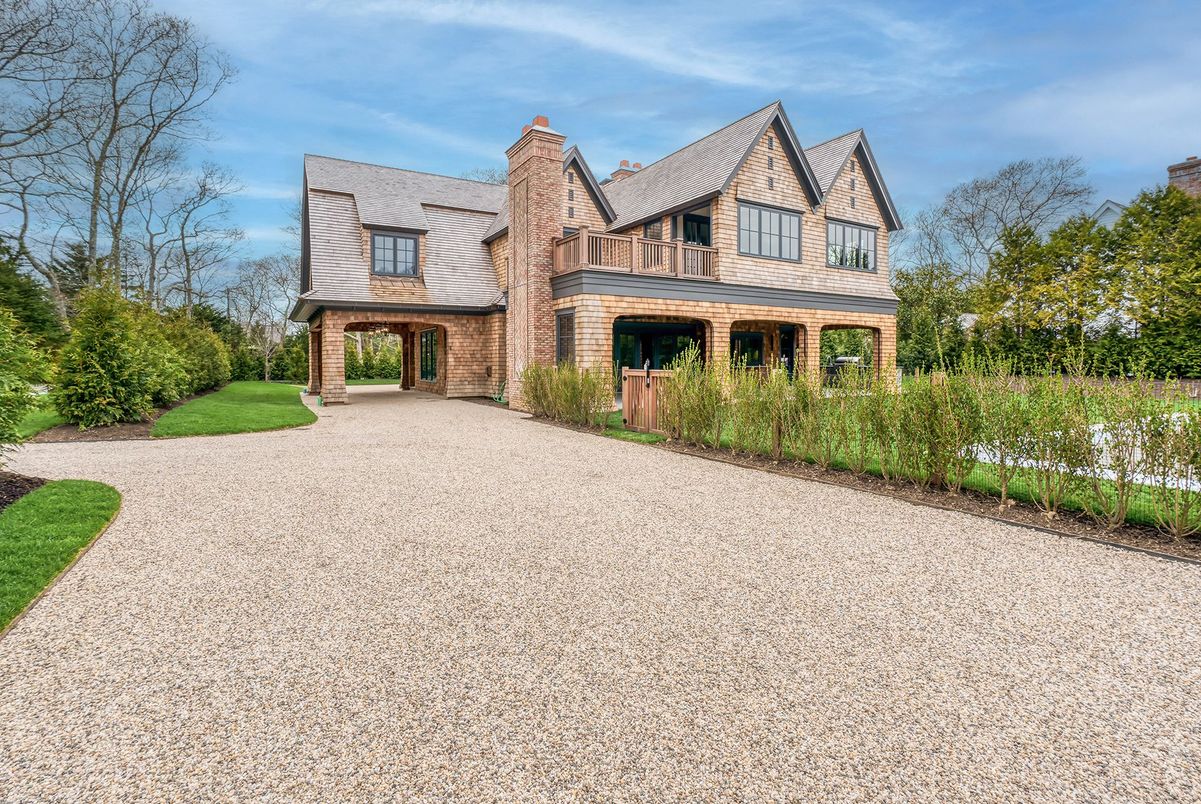 Backyard, Exterior, Facade, Brick Facade, Tudor Revival