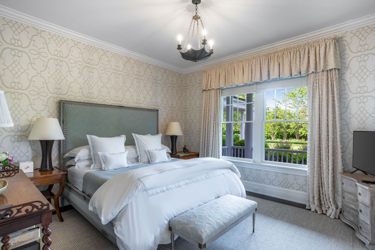 Bedroom, Interior, Pendant Lights