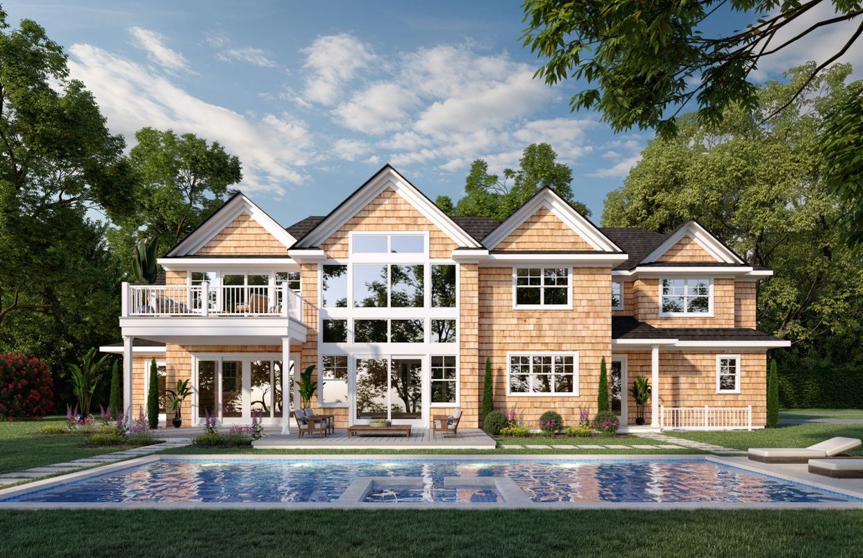Exterior, Facade, Pool, Farmhouse