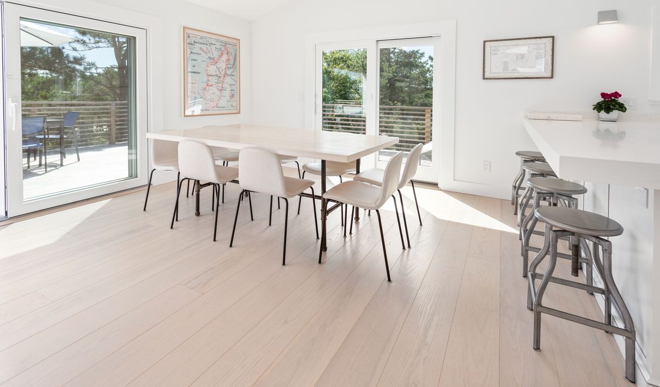 Dining room, Interior, Wood Texture Flooring