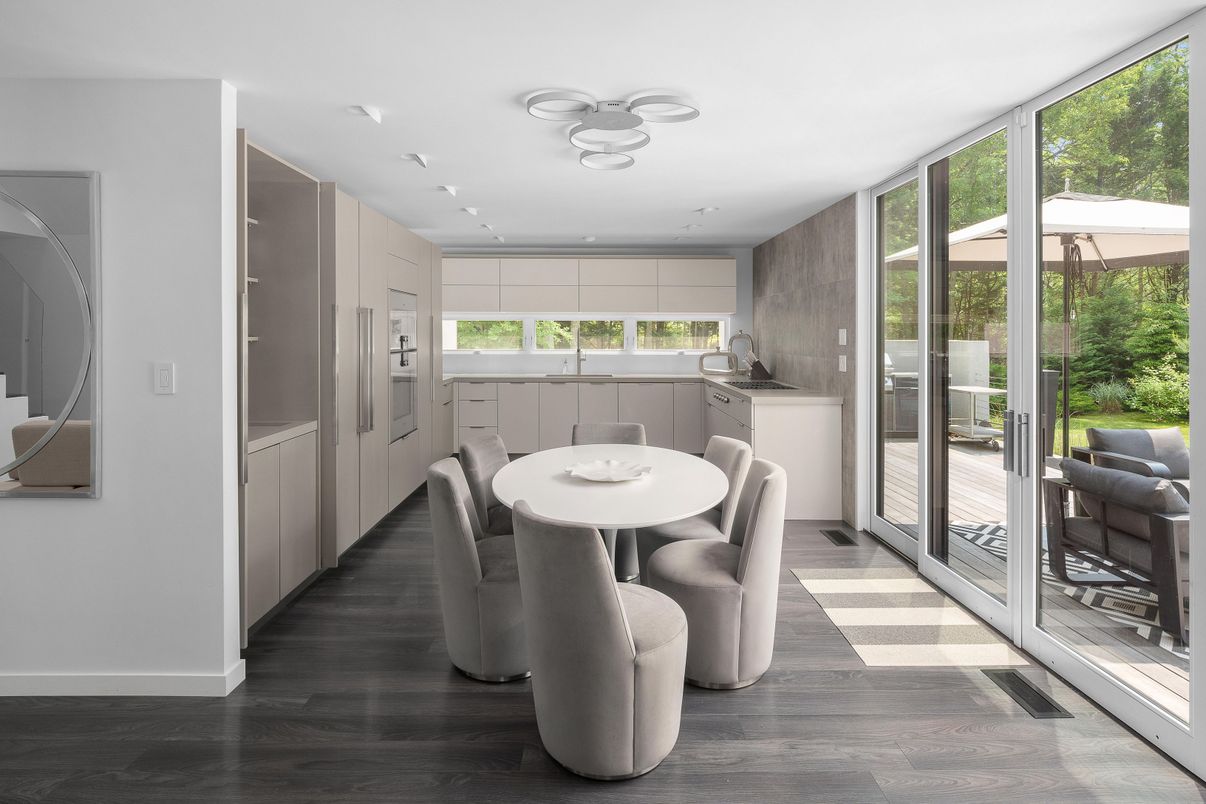 Dining room, Interior, Kitchen, Wood Texture Flooring