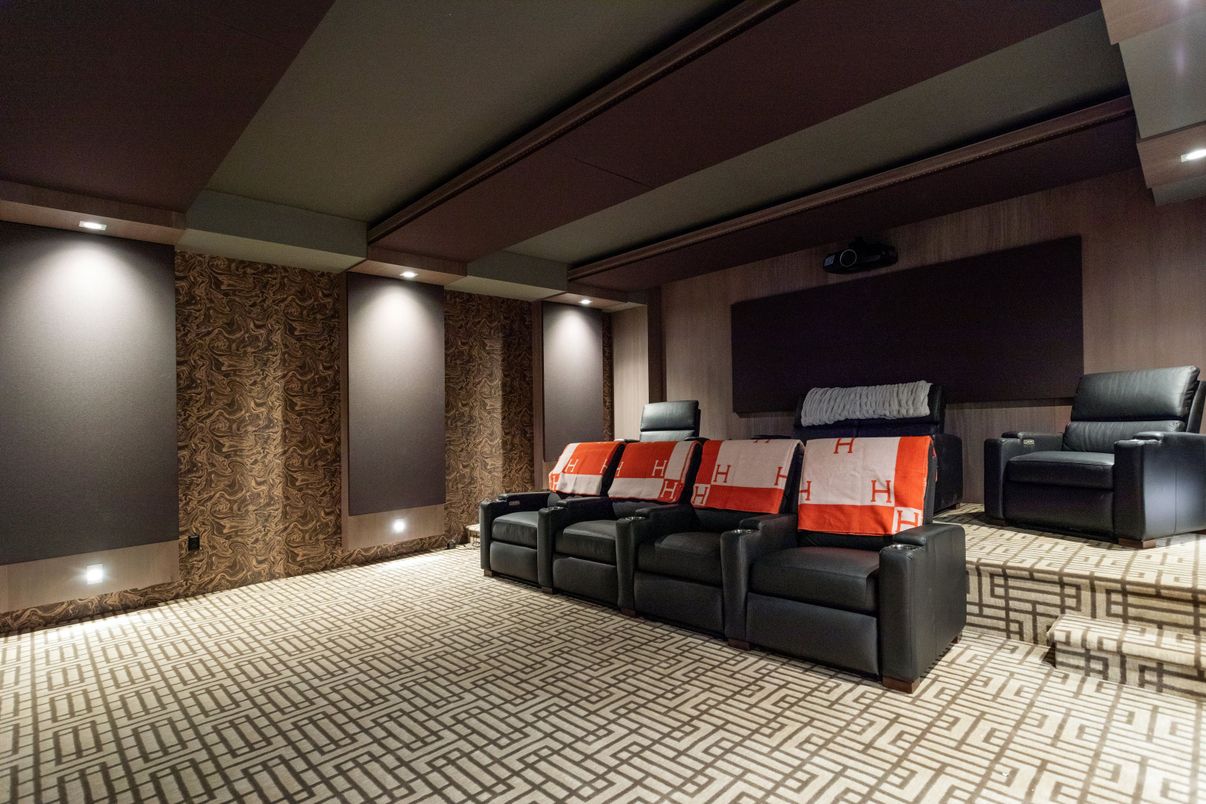 Interior, Recessed Lighting, Theatre Room