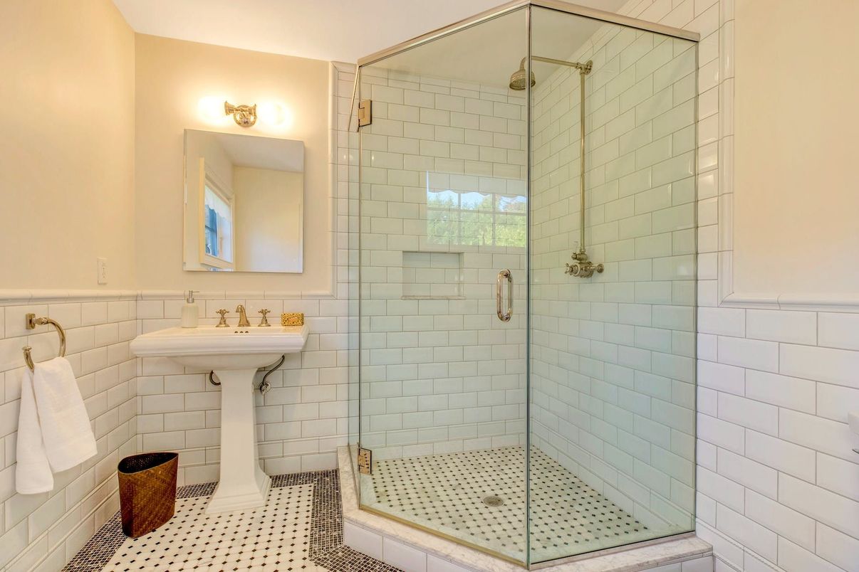 Bathroom, Glass Shower, Interior